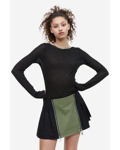 Wonder Skirt Green & Black