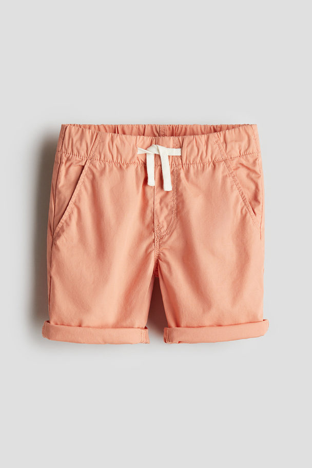 H&M Baumwollshorts Orange