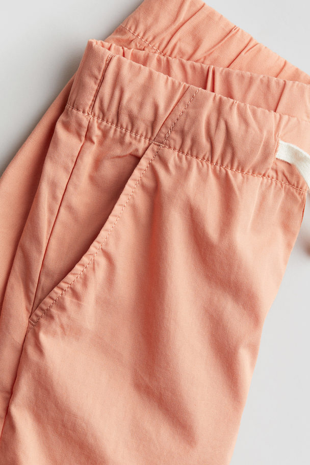 H&M Baumwollshorts Orange