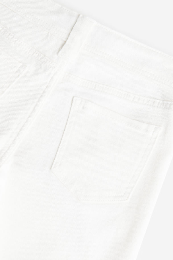 H&M Flared Leg Jeans White