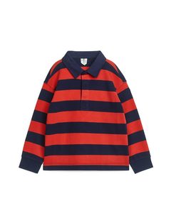 Rugby Shirt Dark Blue/red