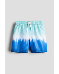 Swim Shorts Turquoise/block-coloured