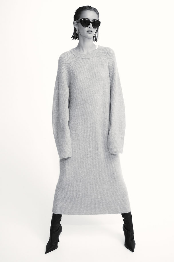 H&M Knitted Dress Beige