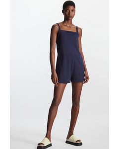 Relaxed-fit Playsuit Navy