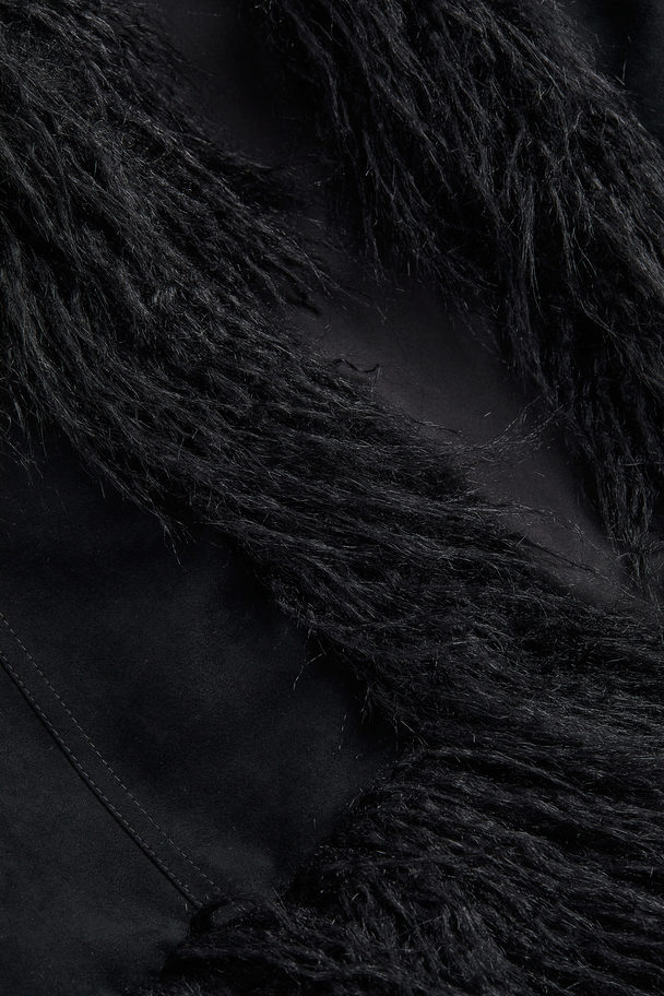H&M Blazer Met Strikdetails Zwart