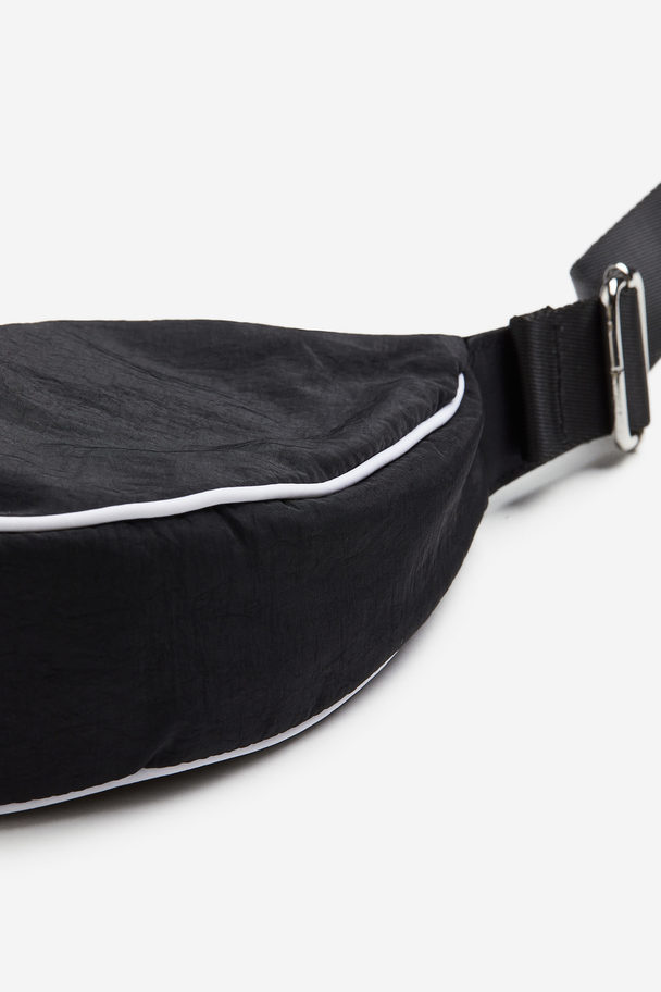 H&M Nylon Shoulder Bag Black