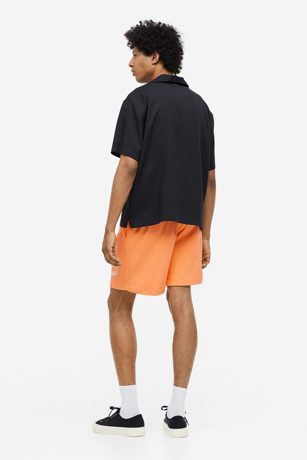 H&M Regular Fit Sweatshorts Orange/togetherness