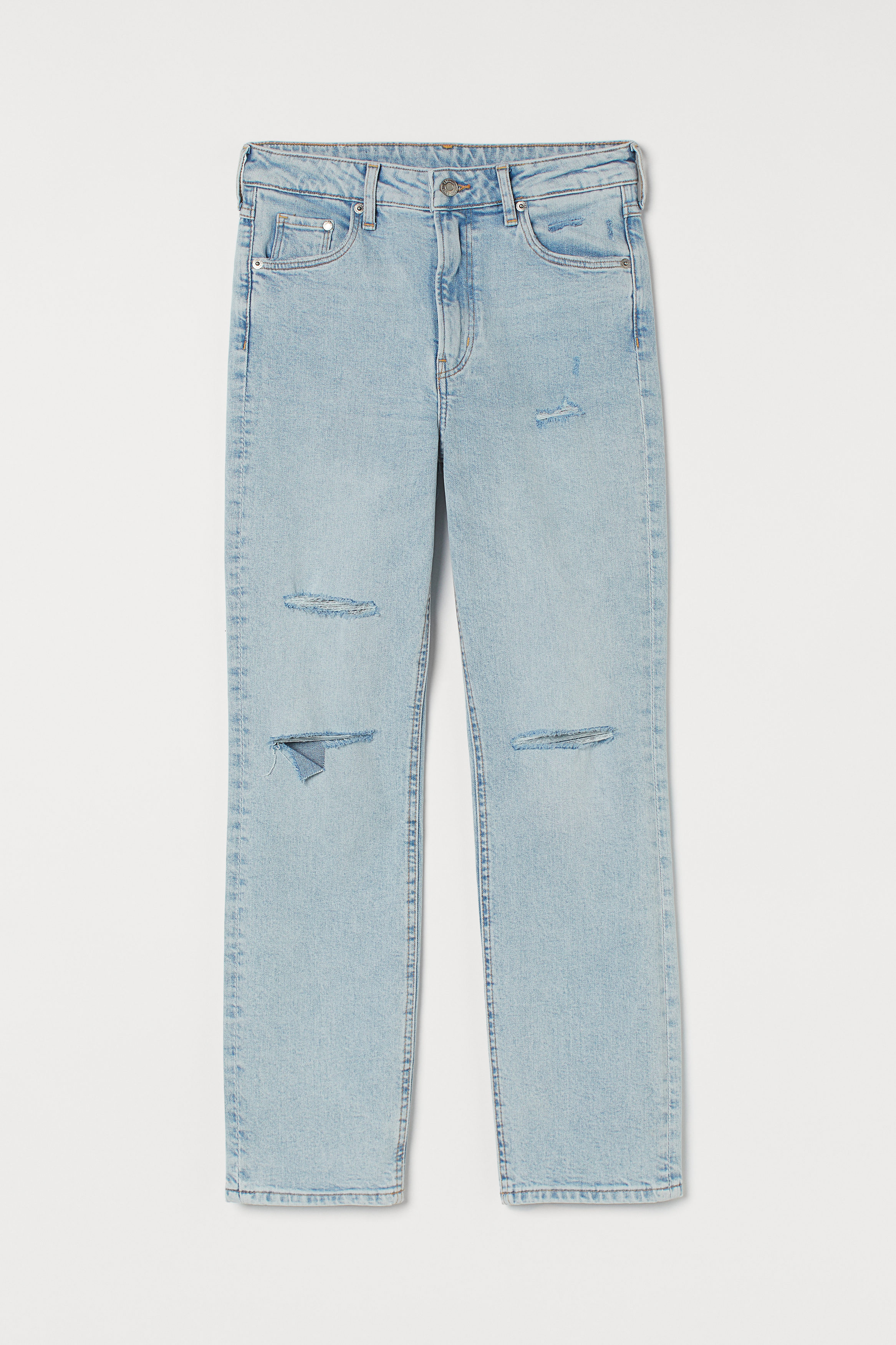 WOMEN FASHION Jeans Boyfriend jeans Embroidery H&M boyfriend jeans Multicolored 38                  EU discount 77% 