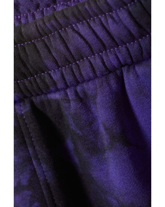Weekday Standard Tie Dye Sweatpants Purple