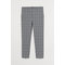 Slim Fit Cropped Trousers Grey/checked