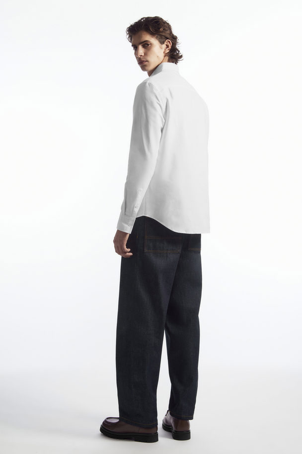 COS Button-down Collar Oxford Shirt White