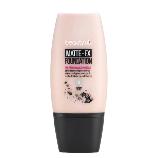 beautyuk Beauty Uk Matte Fx Foundation - No.1 Ivory