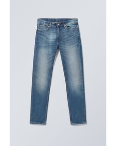 Easy Regular Straight Jeans Blå