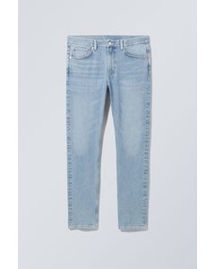 Easy Regular Lige Jeans Quarter-blå