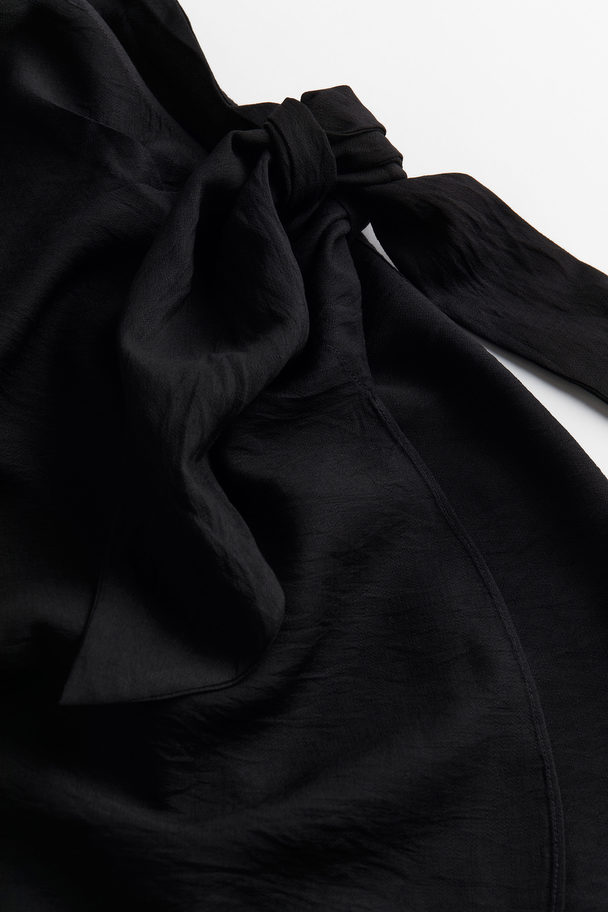 H&M Wrap Dress Black