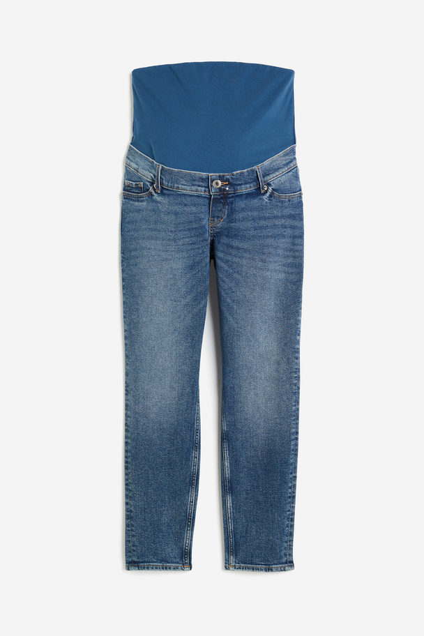 H&M MAMA Slim Ankle Jeans Denimblau