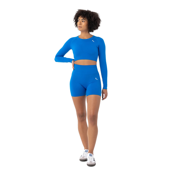 Carpatree Carpatree Womens/ladies Blaze Seamless Long-sleeved Crop Top