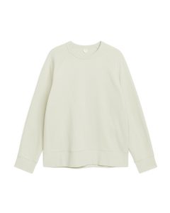 Regular-fit Cotton Sweatshirt Pistachio