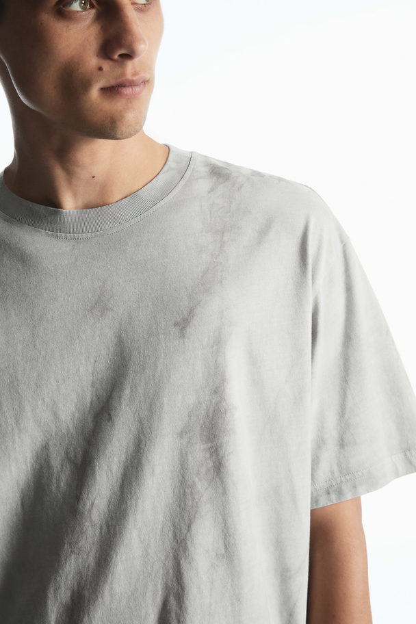 COS Oversized Tie-dye T-shirt Stone / Printed