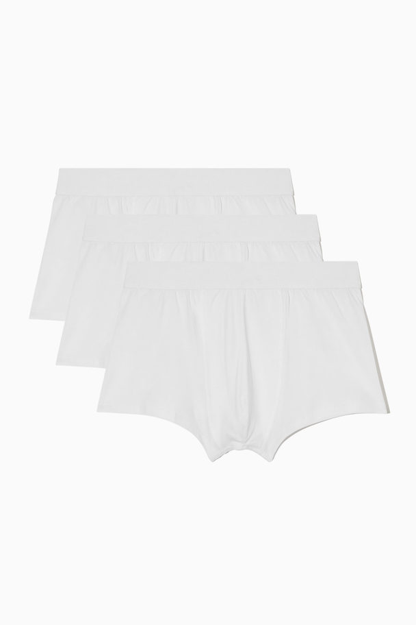 COS 3-pack Jersey Boxer Briefs White