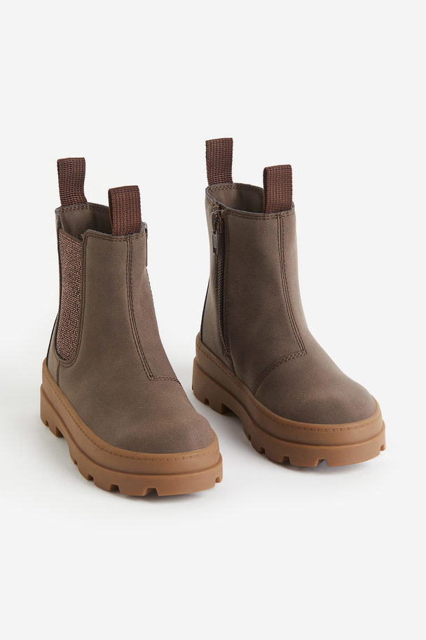 H&M Chelsea Boots Brown