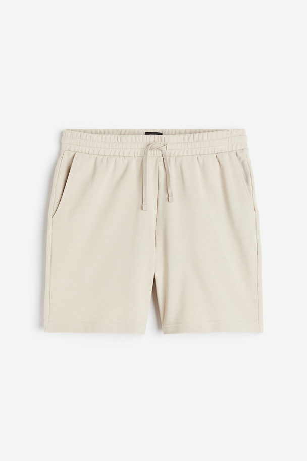 H&M Sweatshorts in Regular Fit Hellbeige