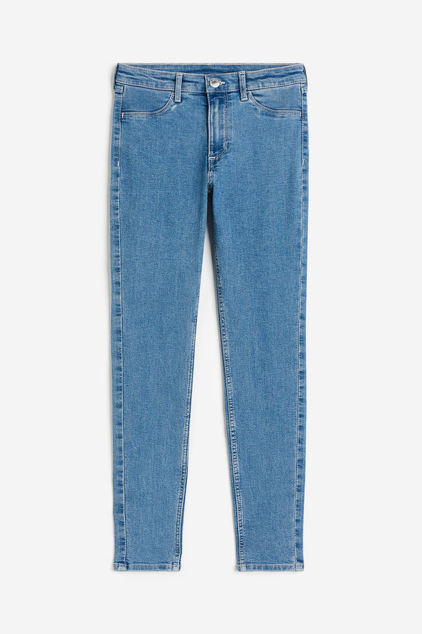 H&M Skinny Fit Jeans Denimblauw