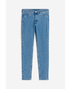 Skinny Fit Jeans Denimblauw