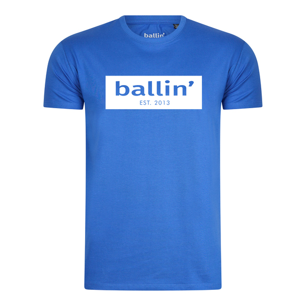 Ballin Est. 2013 Ballin Est. 2013 Cut Out Logo Shirt Blauw