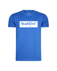 Ballin Est. 2013 Cut Out Logo Shirt Blauw