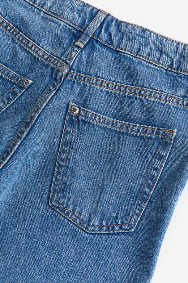 H&M Loose Fit Jeans Denimblauw