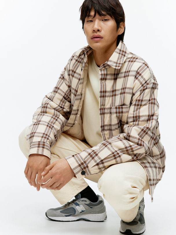 ARKET Relaxed Terry Sweatshirt Off White