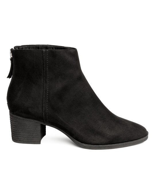 H&M Ankle boots Black