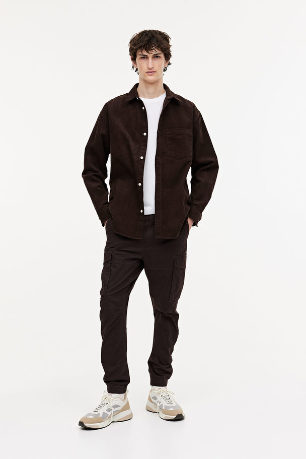 H&M Cargojoggers Braun