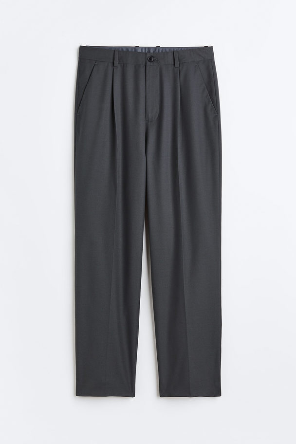 H&M Wide Trousers Grey