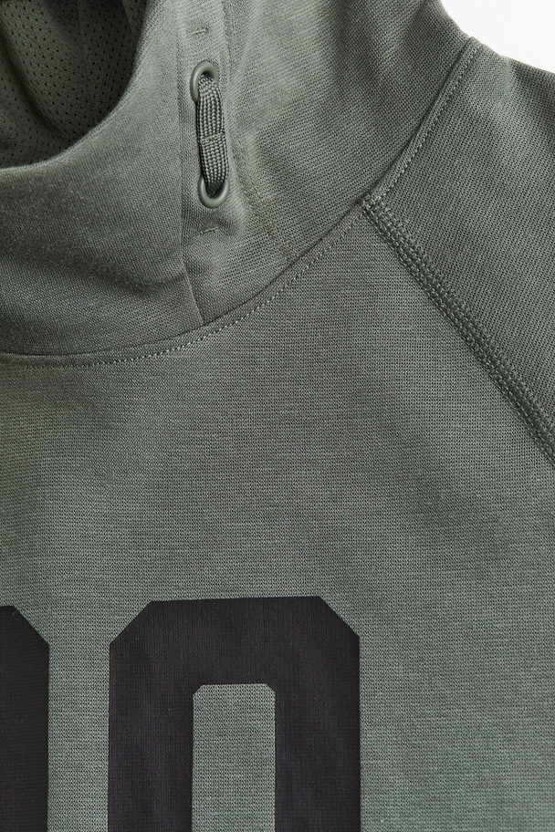 H&M 2-teiliges Sportset aus Jersey Khakigrün