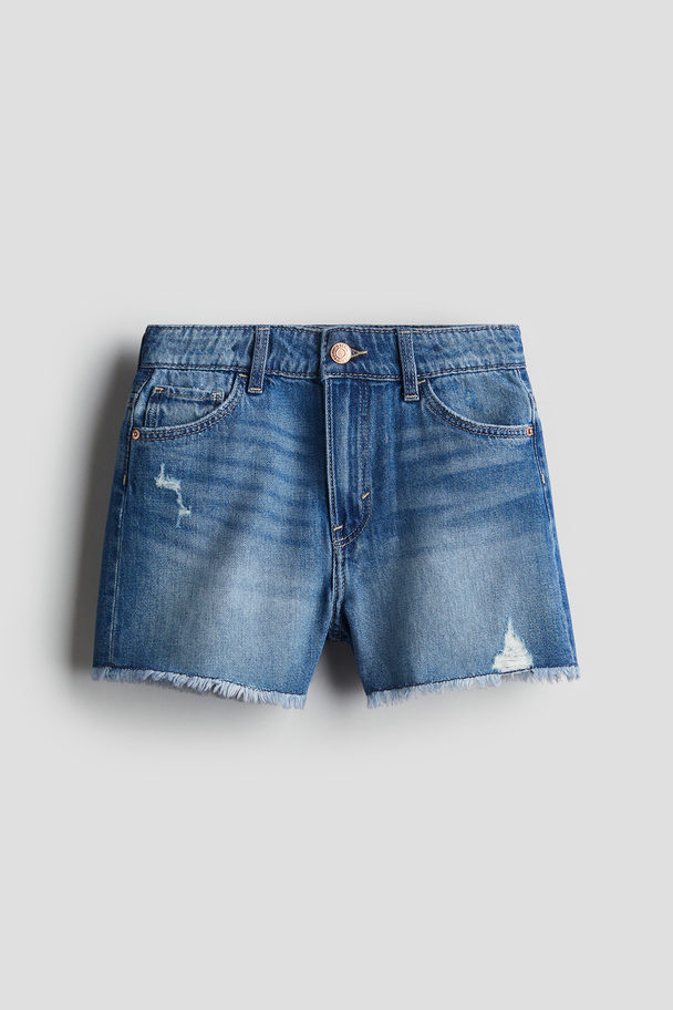 H&M Jeansshorts Denimblau