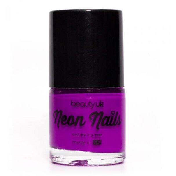 beautyuk Beauty Uk Neon Nail Polish - Purple