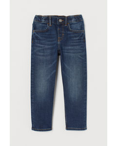 Comfort Stretch Slim Fit Jeans Denimblauw