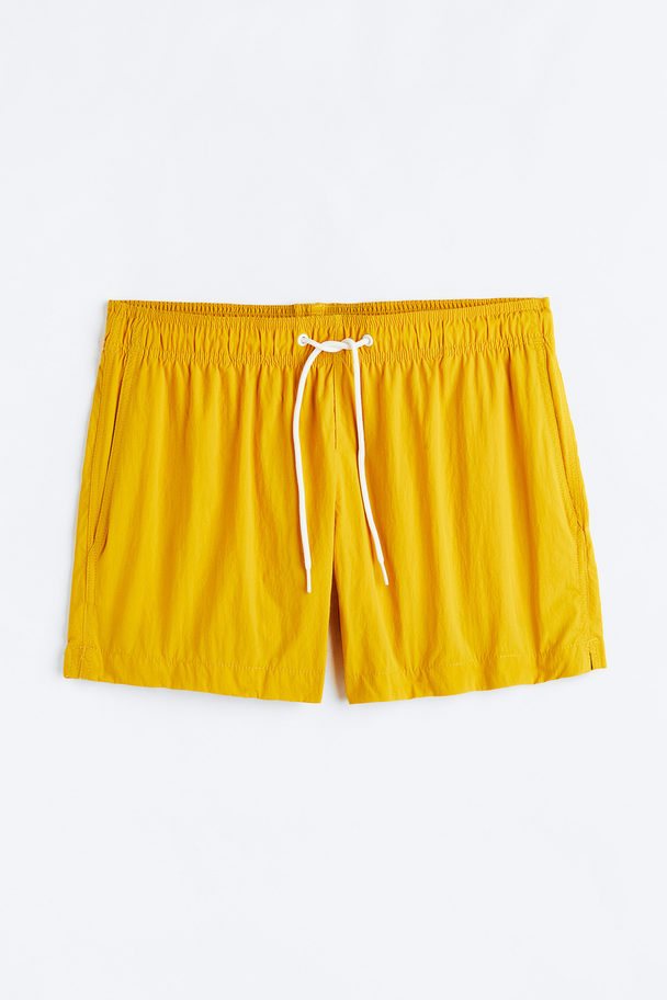 H&M Swim Shorts Yellow
