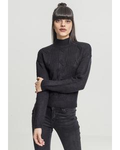 Damen Ladies Short Turtleneck Sweater