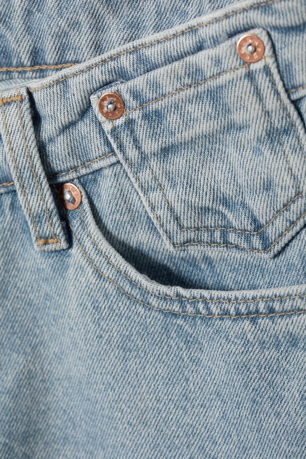 Weekday Modulate Dekonstruerte Jeans Strålende Blå