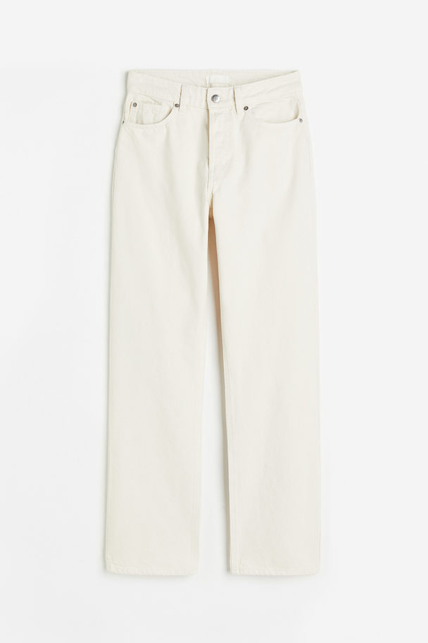 H&M Straight High Jeans Roomwit