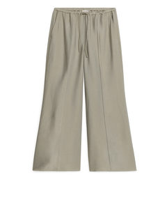Relaxed Twill Trousers Mole