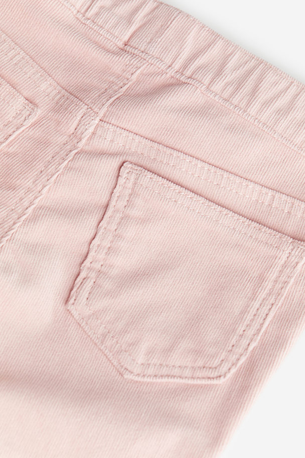 H&M Motif-detail Treggings Dusty Pink/unicorns