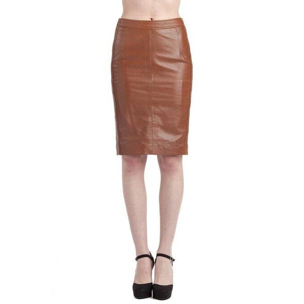 Chyston Leather Skirt Amandine