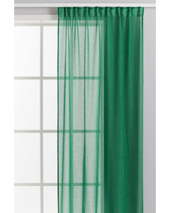 2er-Pack Vorhänge mit Multifunktionsband Smaragd