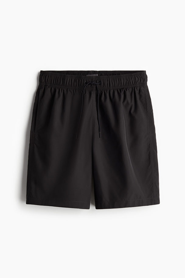 H&M Badeshorts Schwarz