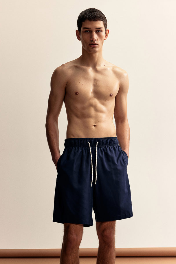 H&M Swim Shorts Navy Blue