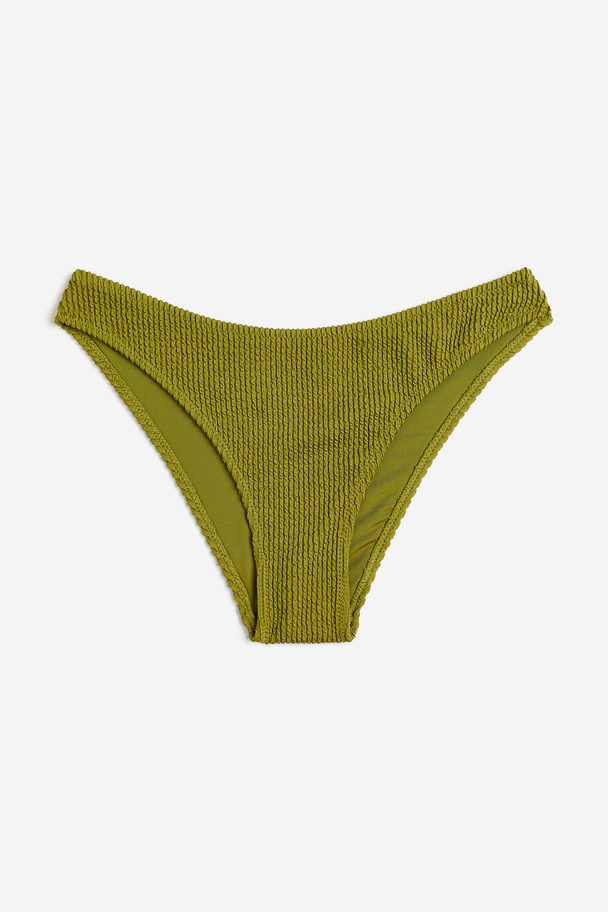 H&M Bikinihose Olivgrün